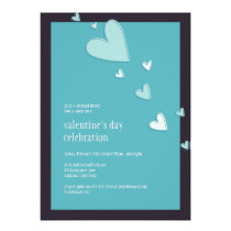 Floating Hearts | Valentine's Party Invitation