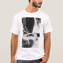 Floating in a cosmic ocean t-shirts