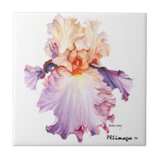 Floating Iris 2 Tile