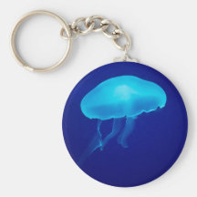 Floating Jellyfish Keychain/Keyring