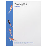 Floating Koi Letterhead