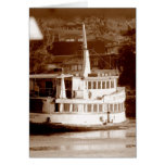Floating memory greeting cards