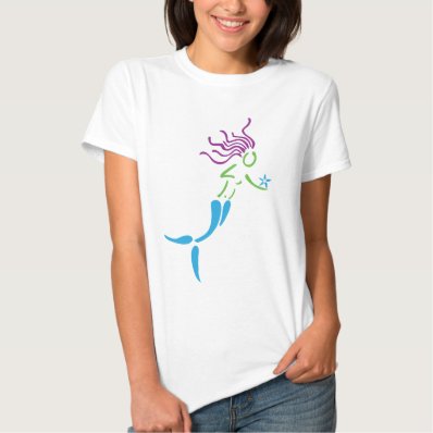 Floating Mermaid T Shirt