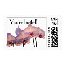 Floating Orchids - RSVP Postage stamps