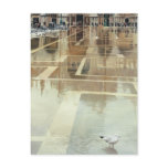 "Floating Palace" Architecture Watercolor Post Card
