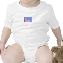 floating piggy #1 t-shirts