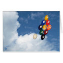 Floating pool balls. cards by ccrcats Floating pool balls. cards