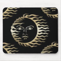 floating sun mousepads