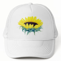 Floating Sunflower hats by floatinglemons Floating Sunflower hats