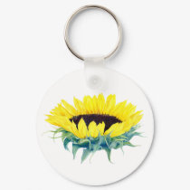 Floating Sunflower keychains