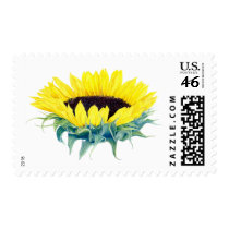 Floating Sunflower postage