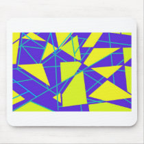 Floating Triangles Mousepad