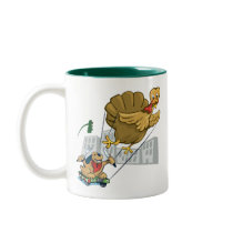 Floating Turkey Dinner mugs