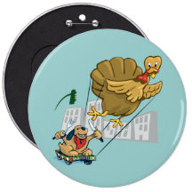 Floating Turkey Dinner Pin