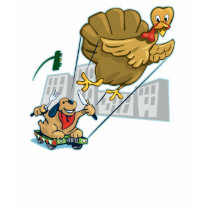 Floating Turkey Dinner t-shirts