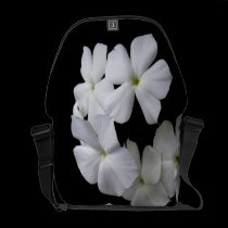 Floating White Blossoms Messenger Bag messenger bags