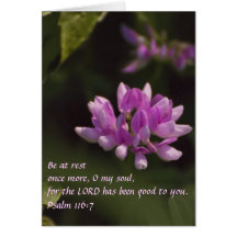 Floating Wildflower Card