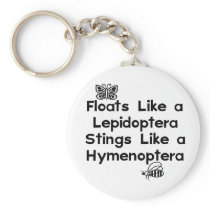Floats Lepidoptera Key Chains