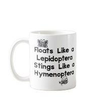 Floats Lepidoptera Coffee Mugs