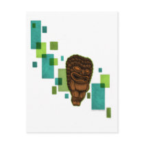 Floaty Tiki Postcard