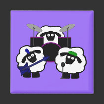 Flock Band Magnet magnets