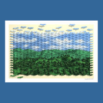 Flock of Art posters by Dave_Garlick Flock of Art posters