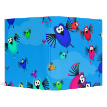 Flock of Birds Vinyl Binders