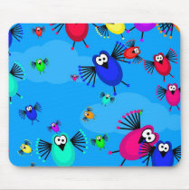 Flock of Birds mousepads