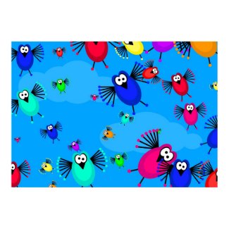 Flock of Birds print