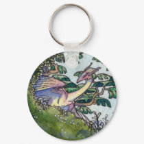 Flock of Orchid wyverns keychain 1 by thedancingemu Flock of Orchid wyverns keychain 1
