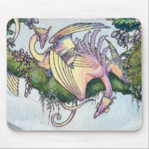 Flock of Orchid wyverns mousepad mousepads