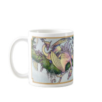 Flock of Orchid wyverns mug 2 by thedancingemu Flock of Orchid wyverns mug 2