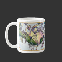 Flock of Orchid wyverns mug 2 mugs