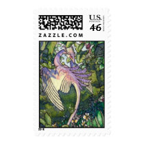 Flock of Orchid wyverns postage stamps 1 by thedancingemu Flock of Orchid wyverns postage stamps 1