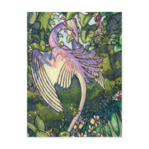 Flock of Orchid wyverns postcard 1 by thedancingemu Flock of Orchid wyverns postcard 1