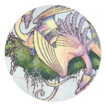Flock of Orchid wyverns stickers 3 by thedancingemu Flock of Orchid wyverns stickers 3