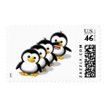 Flock of Penguins postage