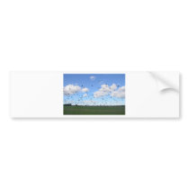 Flock Of Pigeons Bumper Stickers