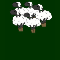 Flock of Sheep t-shirts
