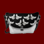 Flock of White Doves Rickshaw Messenger Bag messenger bags
