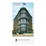 Flood Building Photo Card Template