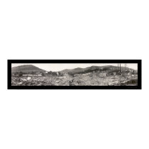 Flood Ruins Austin PA Photo 1911 posters
