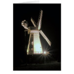 Floodlit Windmill Greeting Card
