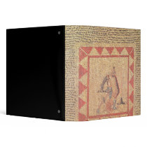 Floor depicting a gladiator, from Flace Vinyl Binder