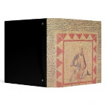 Floor depicting a gladiator, from Flace Vinyl Binder