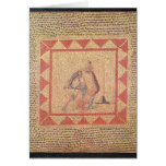Floor depicting a gladiator, from Flace Card
