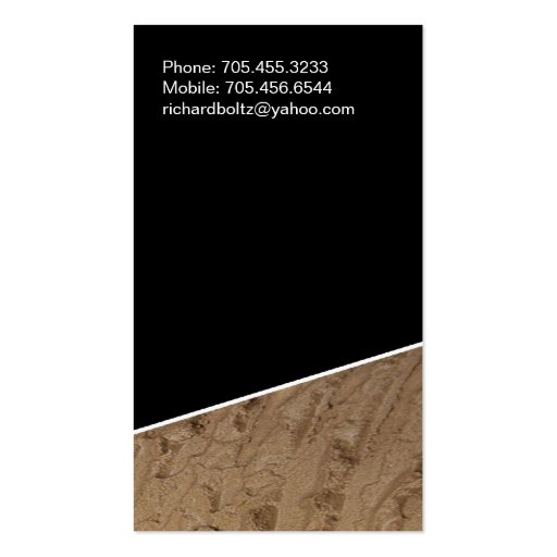 Floor Installers Business Cards (back side)