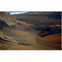 Floor of the Haleakala Crater, Maui, Hawaii, U.S.A Photo Sculptures