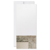 Floor tile and concrete rack card