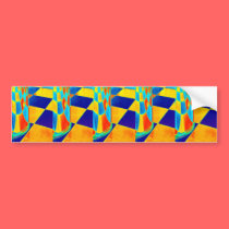 Floor Tile bumper stickers